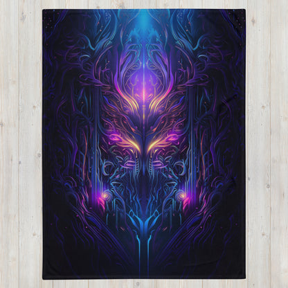 "Twilight Glow" THROW BLANKET, 60″×80″, Front