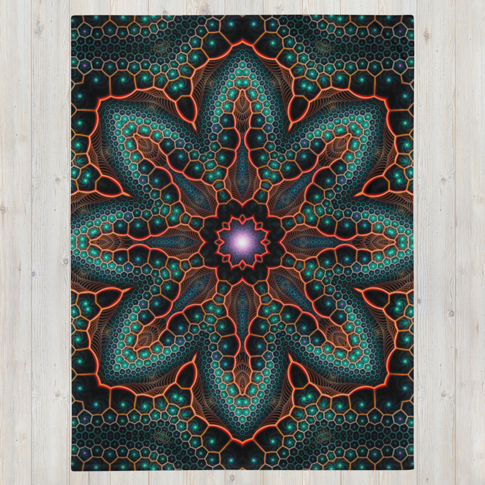 "Multiverse" THROW BLANKET, 60″×80″, Front