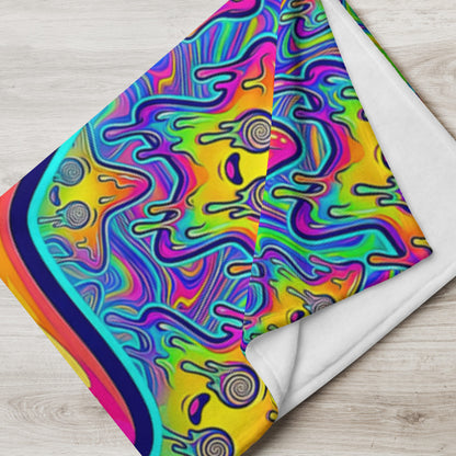 "Starstruck" THROW BLANKET, 60″×80″, Lifestyle