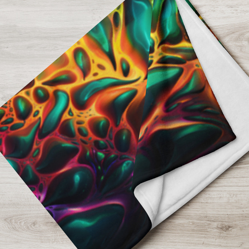 "The Dark Side" THROW BLANKET, 60″×80″, Lifestyle