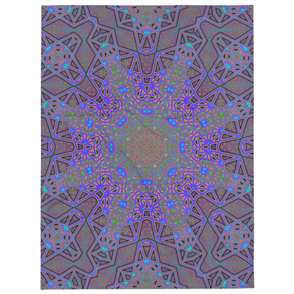 "Chaos of Tron" THROW BLANKET