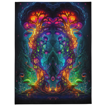"Fungus Amongus" THROW BLANKET