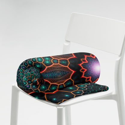 "Multiverse" THROW BLANKET, 60″×80″, Lifestyle