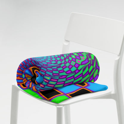 "Here We Go" THROW BLANKET, 60″×80″, Lifestyle
