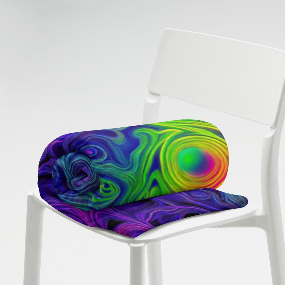 "The Good Stuff" THROW BLANKET, 60″×80″, Lifestyle