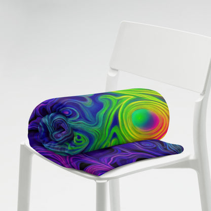 "The Good Stuff" THROW BLANKET, 60″×80″, Lifestyle