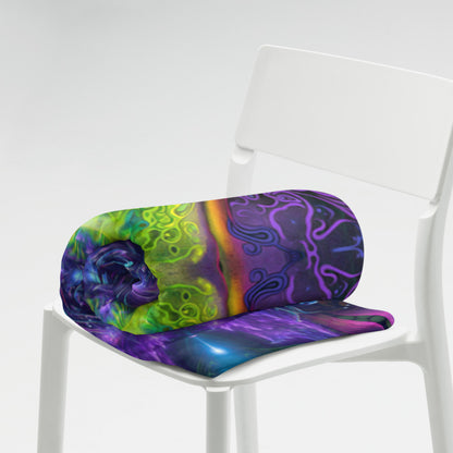 "Kiss Me" THROW BLANKET, 60″×80″, Lifestyle