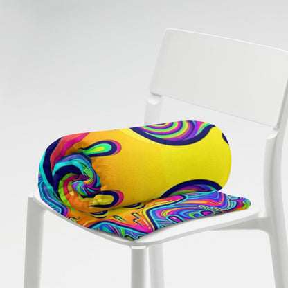 "Starstruck" THROW BLANKET, 60″×80″, Lifestyle