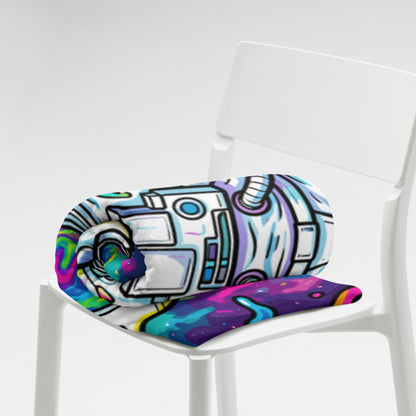 "Astro Burst" THROW BLANKET, 60″×80″, Lifestyle
