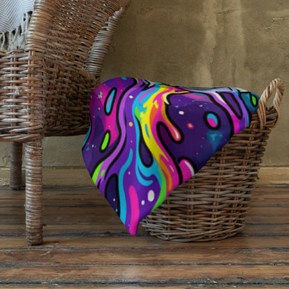 "Astro Burst" THROW BLANKET, 60″×80″, Lifestyle