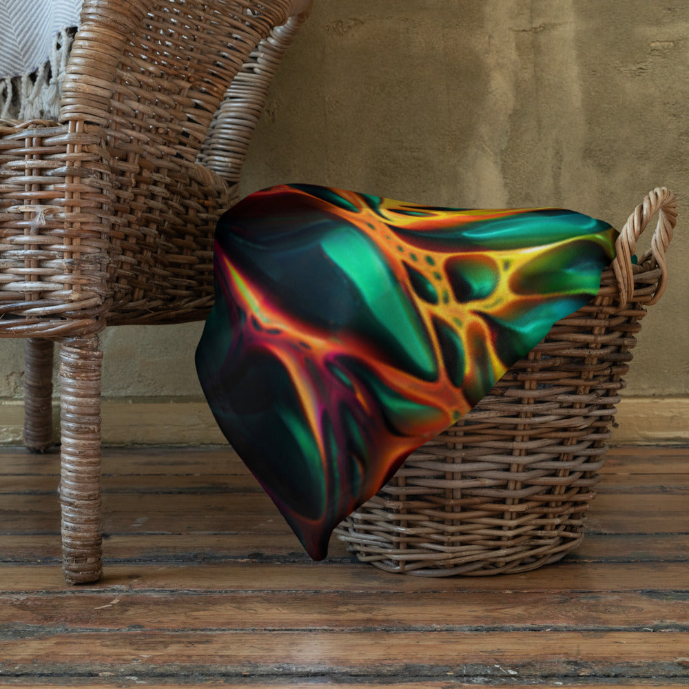 "The Dark Side" THROW BLANKET, 60″×80″, Lifestyle