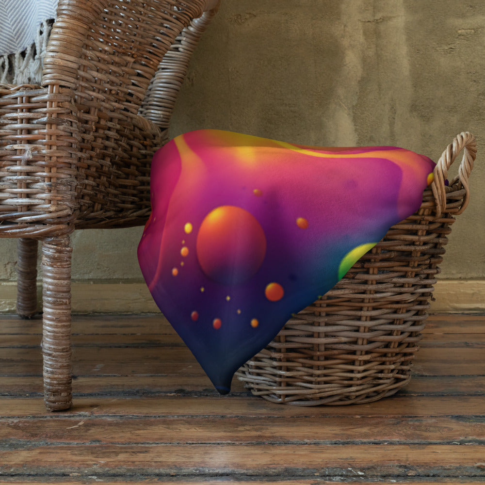 "Void Destroyer" THROW BLANKET, 60″×80″, Lifestyle