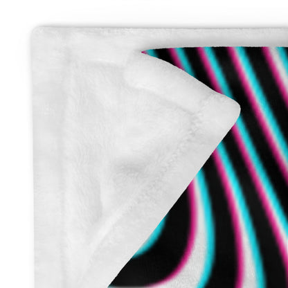 "Wild Cat (White)" THROW BLANKET, 60″×80″, Product details