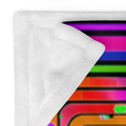 "Borg Rave" THROW BLANKET, 60″×80″, Product details