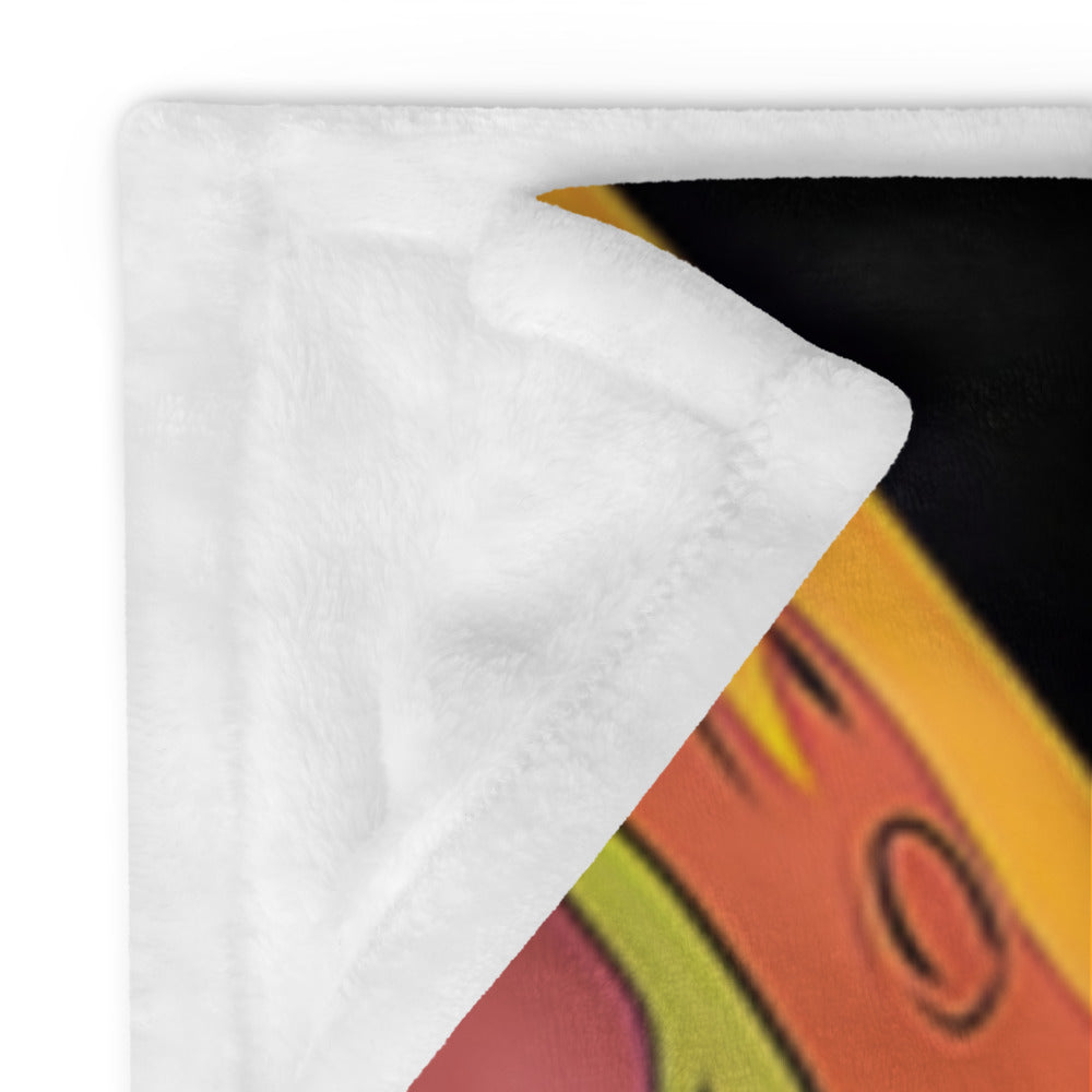 "Space-Rex" THROW BLANKET, 60″×80″, Product details
