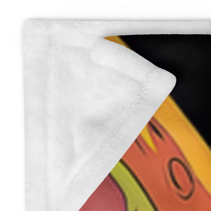 "Space-Rex" THROW BLANKET, 60″×80″, Product details