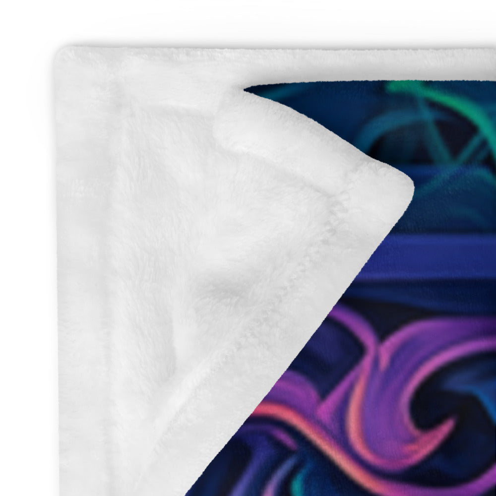 "Belladonna V2" THROW BLANKET, 60″×80″, Product details