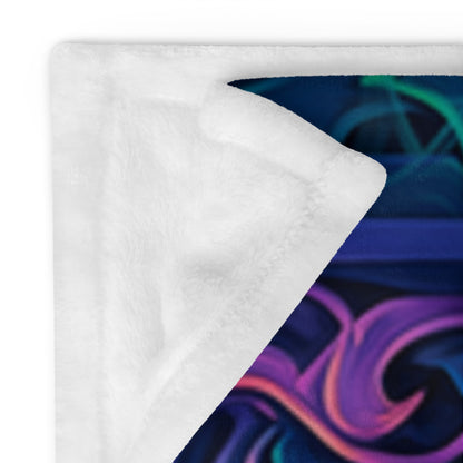 "Belladonna V2" THROW BLANKET, 60″×80″, Product details
