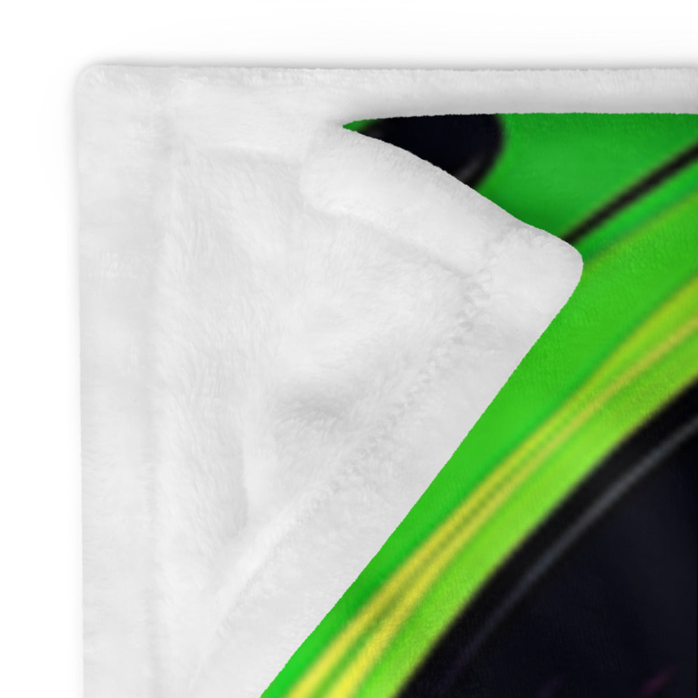 "Slimer" THROW BLANKET, 60″×80″, Product details