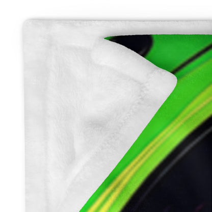 "Slimer" THROW BLANKET, 60″×80″, Product details