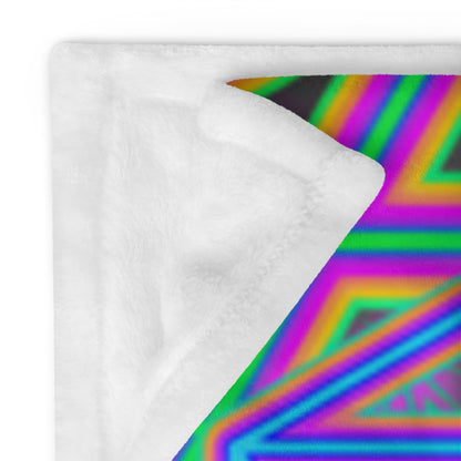 "Flower of Tron" THROW BLANKET, 60″×80″, Product details