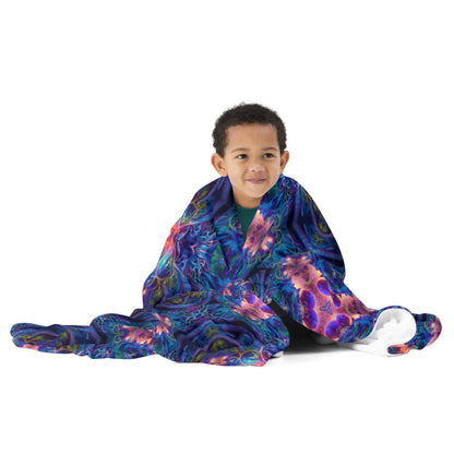 "The Sacred Circle" THROW BLANKET, 60″×80″, Front