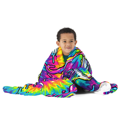 "Astro Burst" THROW BLANKET, 60″×80″, Front