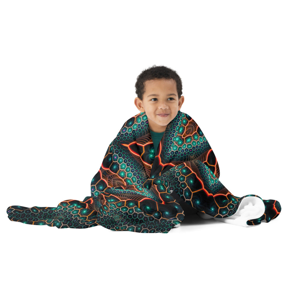 "Multiverse" THROW BLANKET, 60″×80″, Front