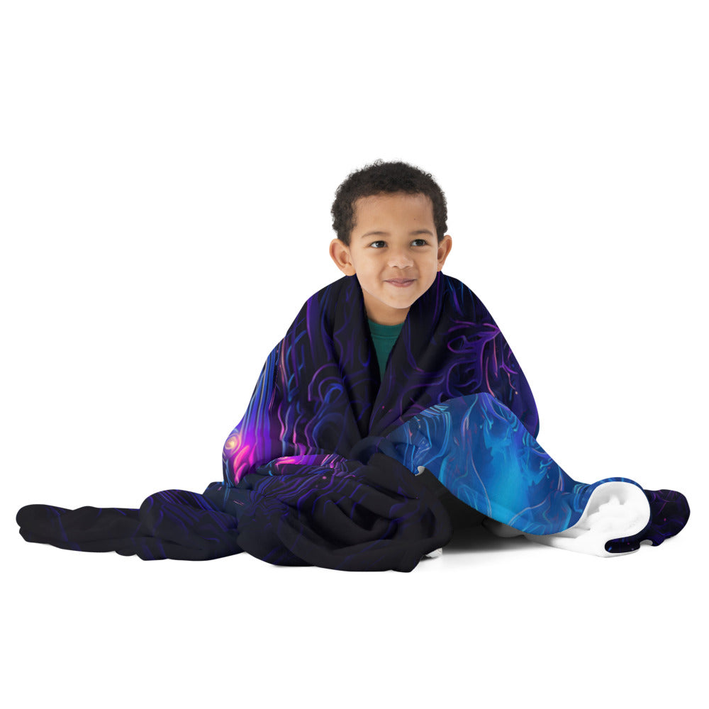 "Twilight Glow" THROW BLANKET, 60″×80″, Front