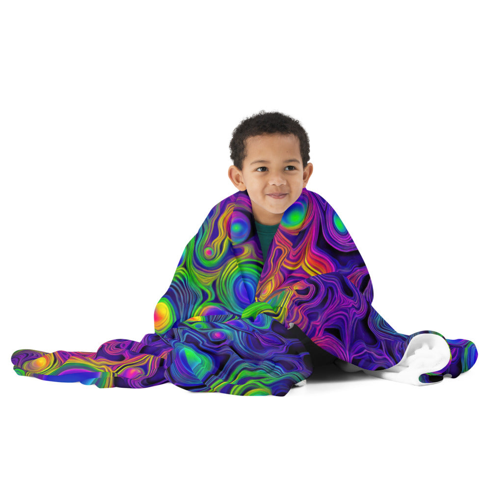 "The Good Stuff" THROW BLANKET, 60″×80″, Front