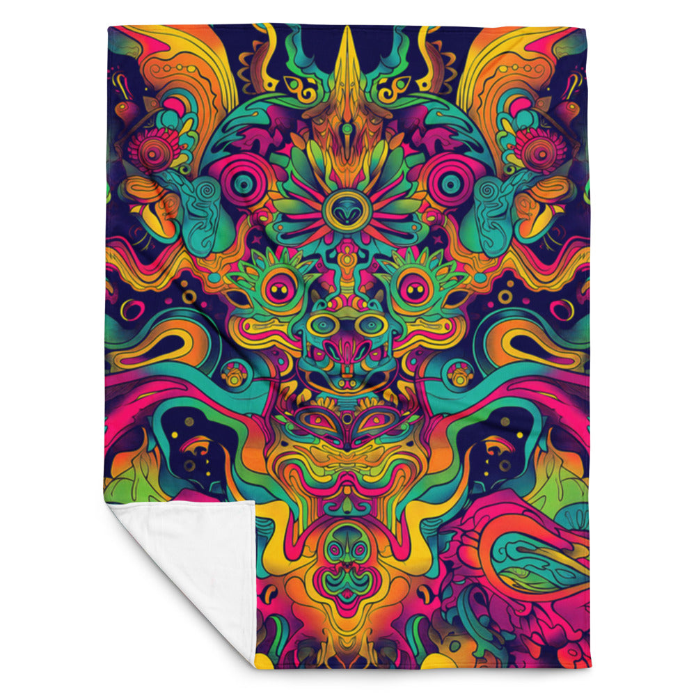 "Totem" THROW BLANKET, 60″×80″, Front