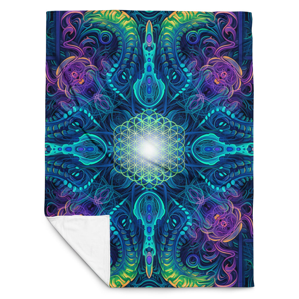 "Belladonna V2" THROW BLANKET, 60″×80″, Front