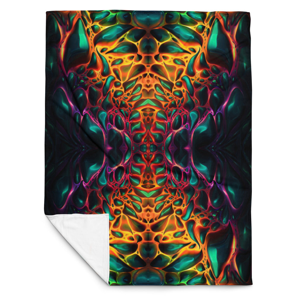 "The Dark Side" THROW BLANKET, 60″×80″, Front