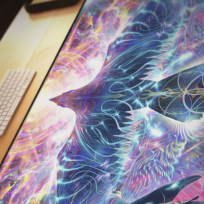 "Soul Seeker - [Top Section]" DESK MAT / MOUSE PAD (12x18)(12x22)(15.5x31)