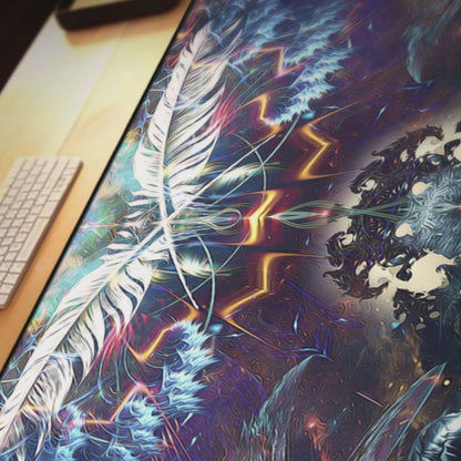 "Soul Seeker - [Bottom Section]" DESK MAT / MOUSE PAD (12x18)(12x22)(15.5x31)