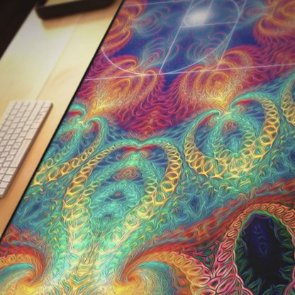 "Free Your Mind - Fibonacci" DESK MAT / MOUSE PAD (12x18)(12x22)(15.5x31)