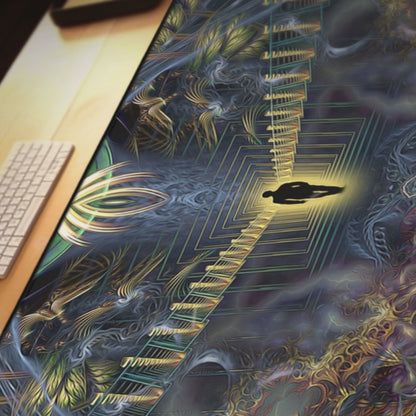 "Heightened Stroll - [Bottom Section]" DESK MAT / MOUSE PAD (12x18)(12x22)(15.5x31)