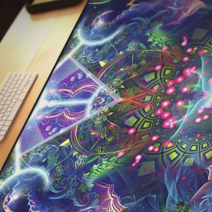 "Hunter's Moon - [Bottom Section]" DESK MAT / MOUSE PAD (12x18)(12x22)(15.5x31)