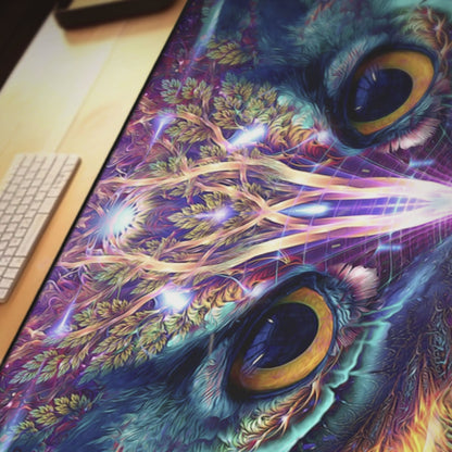 "Peekaboo - [Top Section]" DESK MAT / MOUSE PAD (12x18)(12x22)(15.5x31)