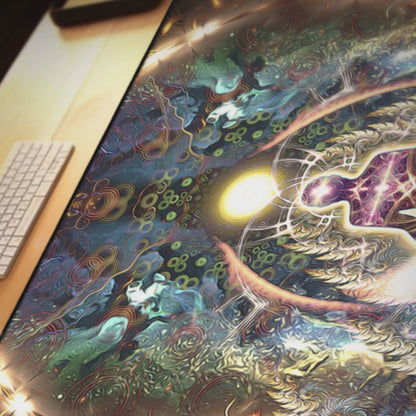 "Density 432 - (Meditation Section)" DESK MAT / MOUSE PAD (12x18)(12x22)(15.5x31)