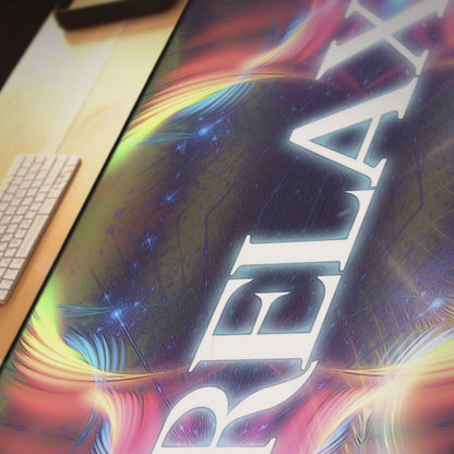 "Relax" DESK MAT / MOUSE PAD (12x18)(12x22)(15.5x31)
