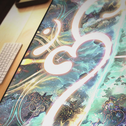 "Density 432 - [Om Section]" DESK MAT / MOUSE PAD (12x18)(12x22)(15.5x31)