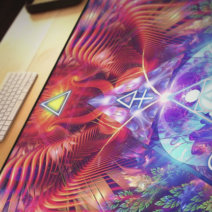 "Lapis Philosophorum - [Top Section]" DESK MAT / MOUSE PAD (12x18)(12x22)(15.5x31)