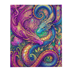 "LovDragons" THROW BLANKET