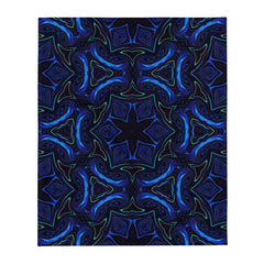 "Liquid Night" THROW BLANKET