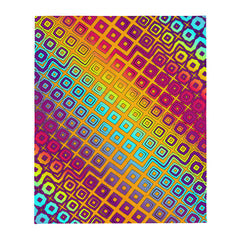 "Peacocking" THROW BLANKET