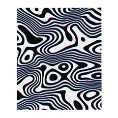 "Wild Cat (White)" THROW BLANKET