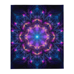 "Twilight Glow Mandala" THROW BLANKET