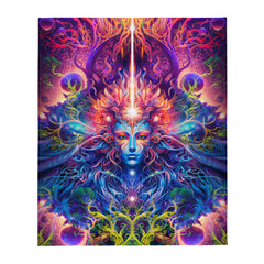 "The Sacred Vine" THROW BLANKET
