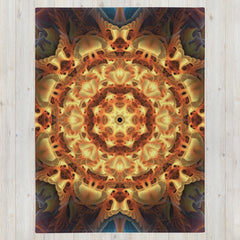 "Totem Sun" THROW BLANKET